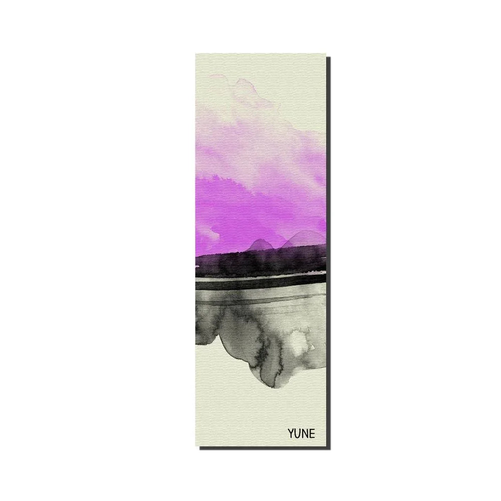 Yoga Mat | 6mm Thick | Purple | Non-slip | Eco Friendly | Yune Yoga | Spruce