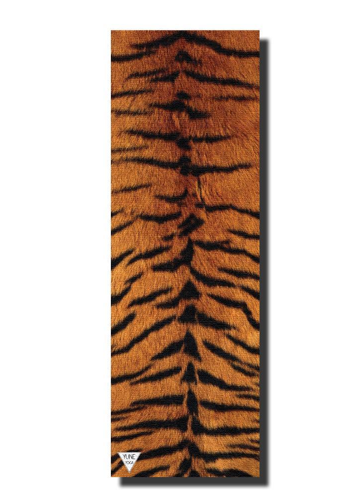 Tiger Stripe Non-toxic Yoga Mat – Bold Design, Earth-friendly | Yune