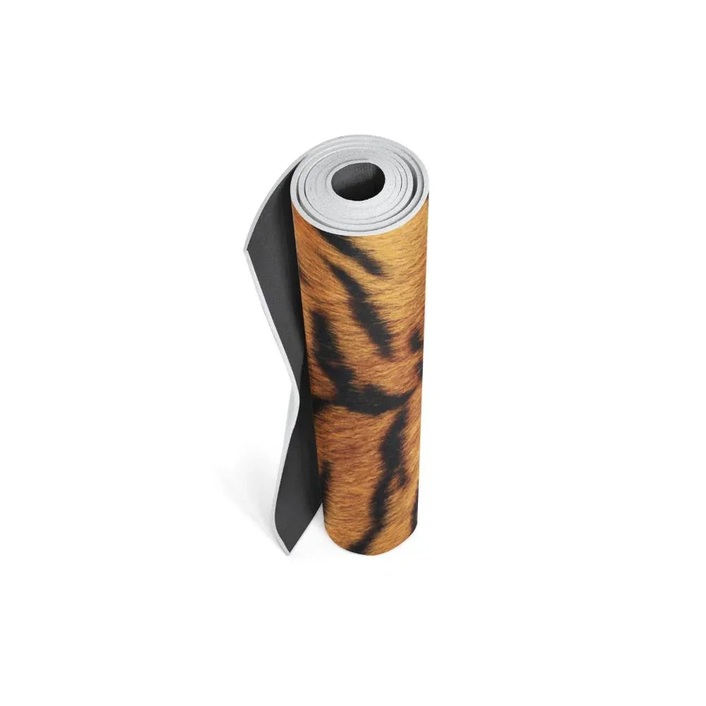 Tiger Stripe Non-toxic Yoga Mat – Bold Design, Earth-friendly | Yune