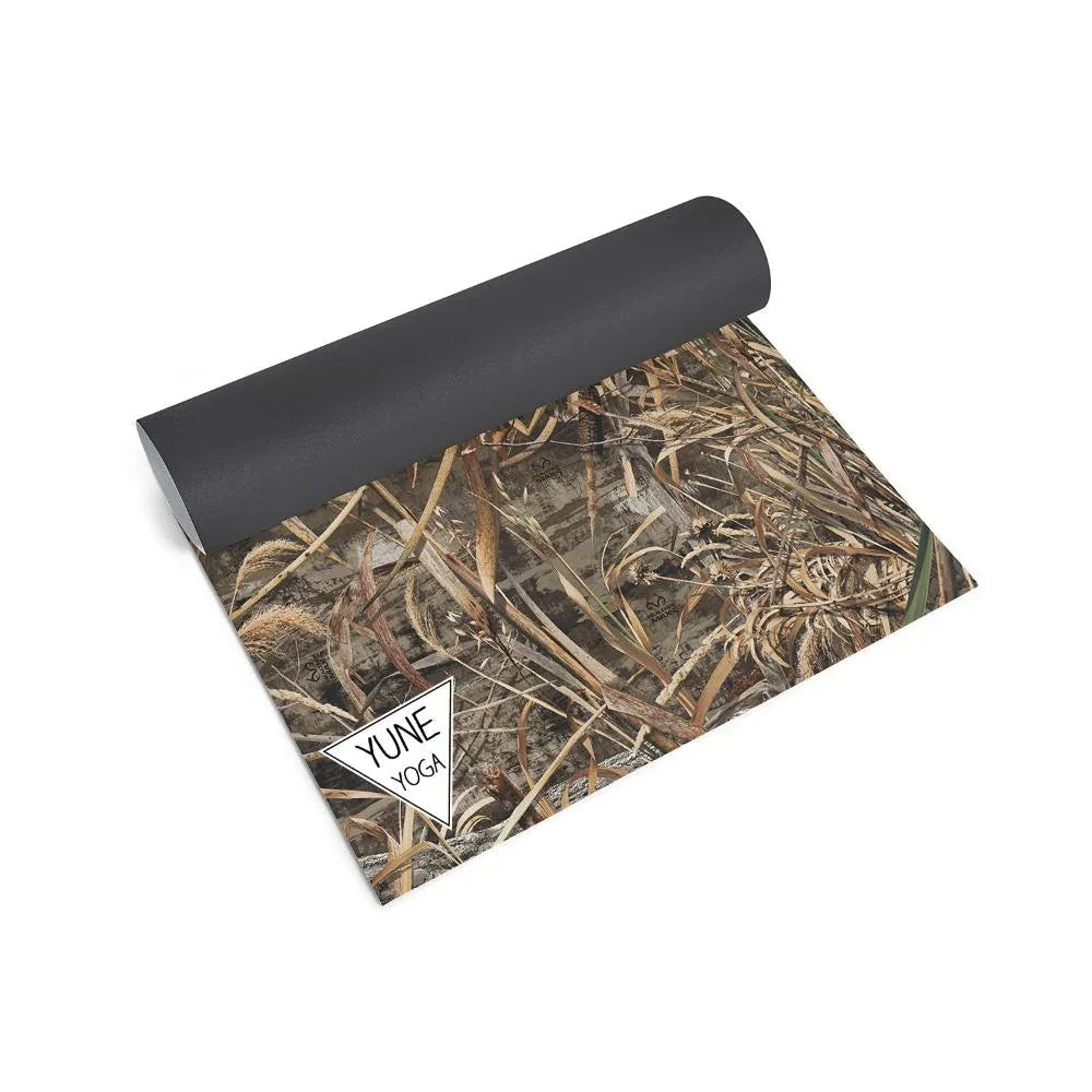 Realtree X Yune Yoga Timber Camo Yoga Mat – Eco-friendly, Non-slip 6mm Per Mat For All Levels