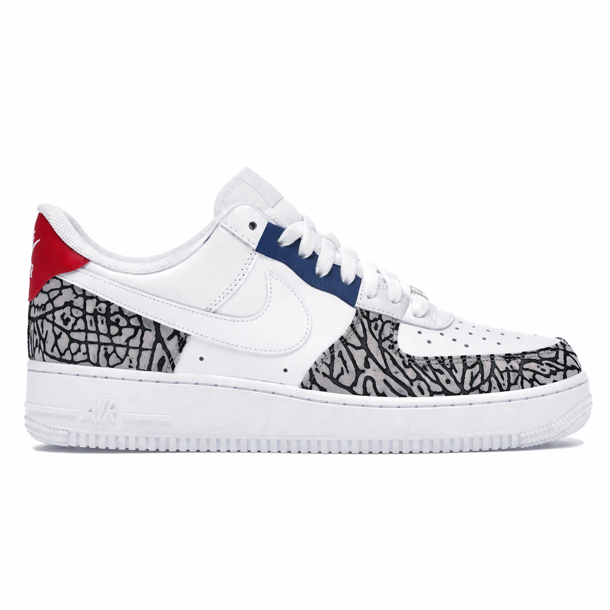 "True Blue" Nike Air Force 1 Low Shoes