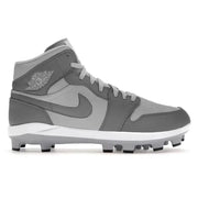 "Two Tone Gray" Jordan 1 Retro MCS Cleats