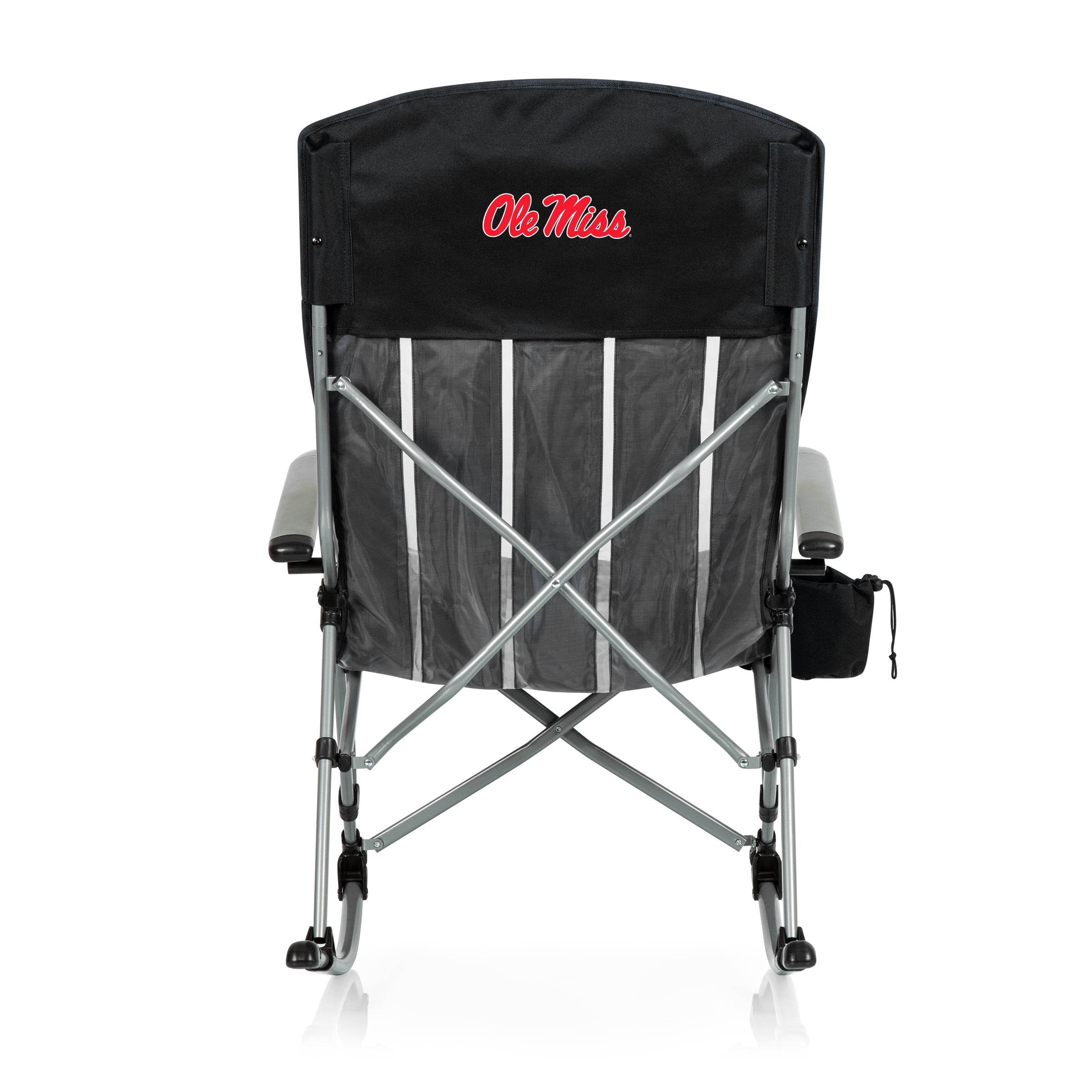 Ole Miss Rebels Outdoor Rocking Camp Chair
