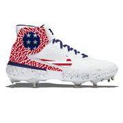 "USA Elephant" Nike Alpha Huarache Elite 3 Mid Cleats