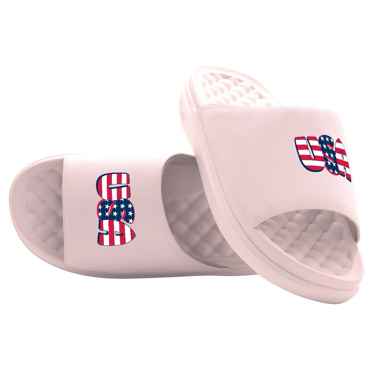 USA Flag Wordmark Motive