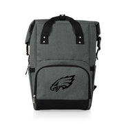 Philadelphia Eagles On The Go Roll-Top Backpack Cooler