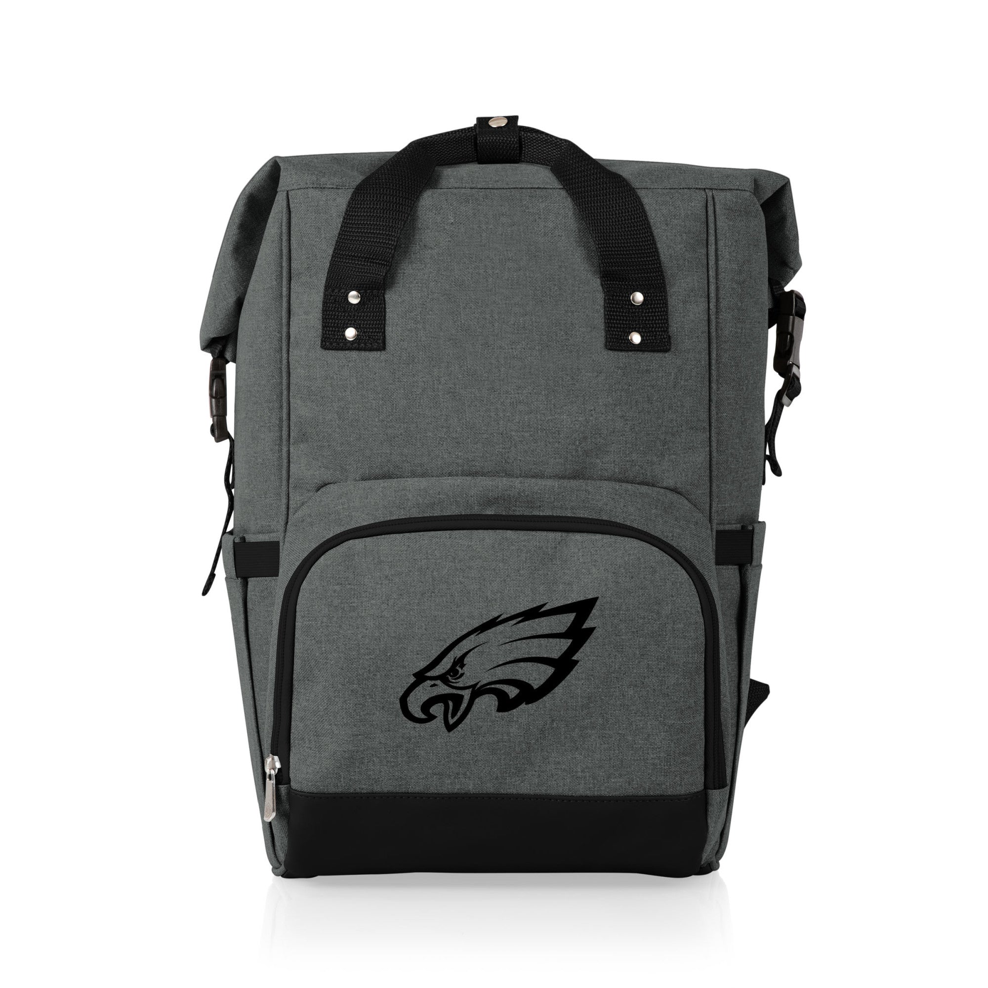 Philadelphia Eagles On The Go Roll-Top Backpack Cooler