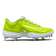 "Volt" Nike Alpha Huarache Elite 4 Low Cleats