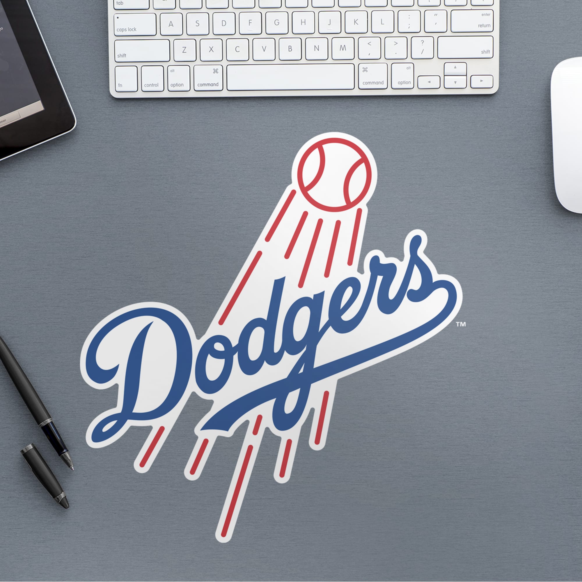Los Angeles Dodgers Reusable Vinyl Wall Decals
