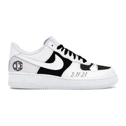 "White Tux" Nike Air Force 1 Low Shoes