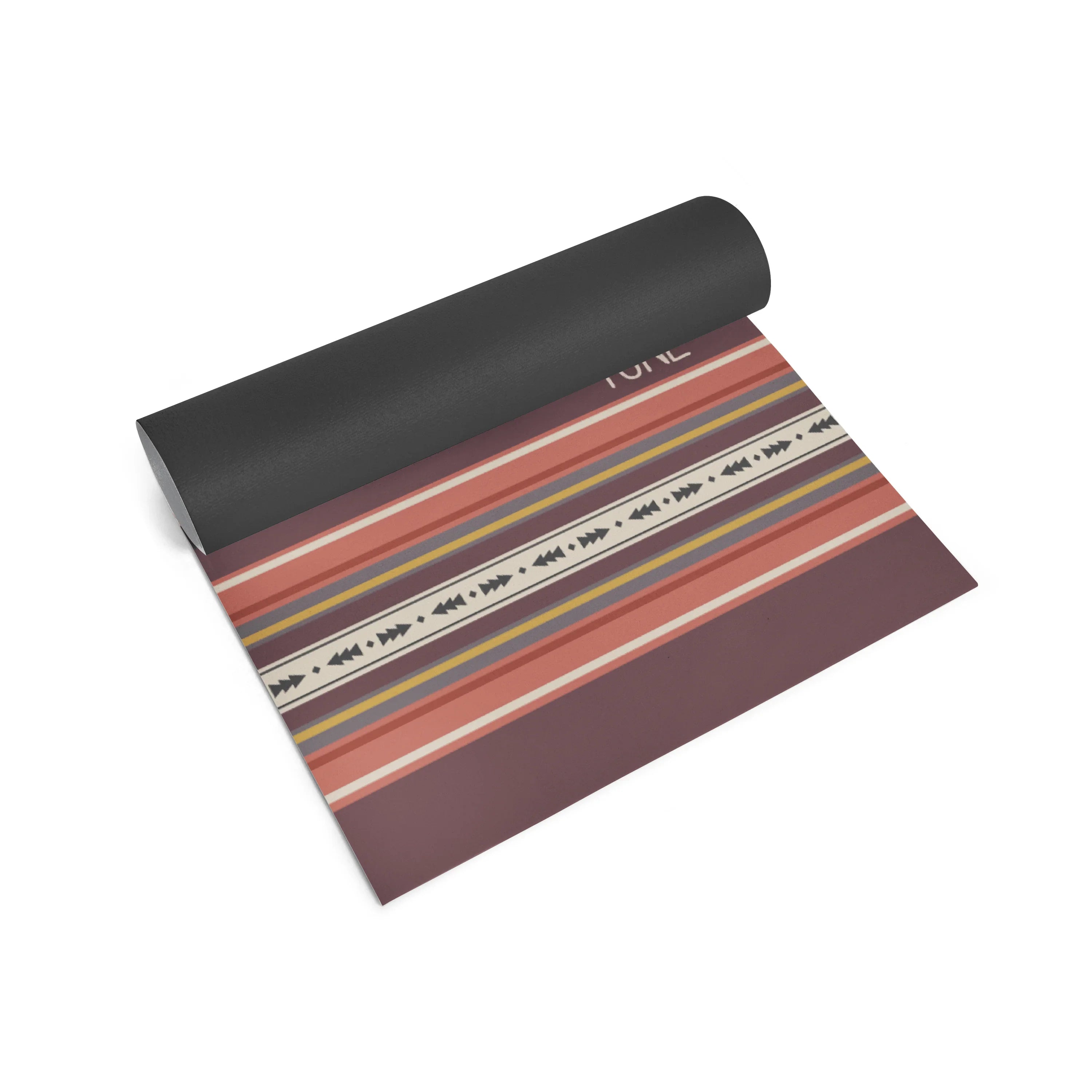 Yoga Mat | 6mm Thick | Striped | Non-slip | Eco Friendly | Yune Yoga | Kim