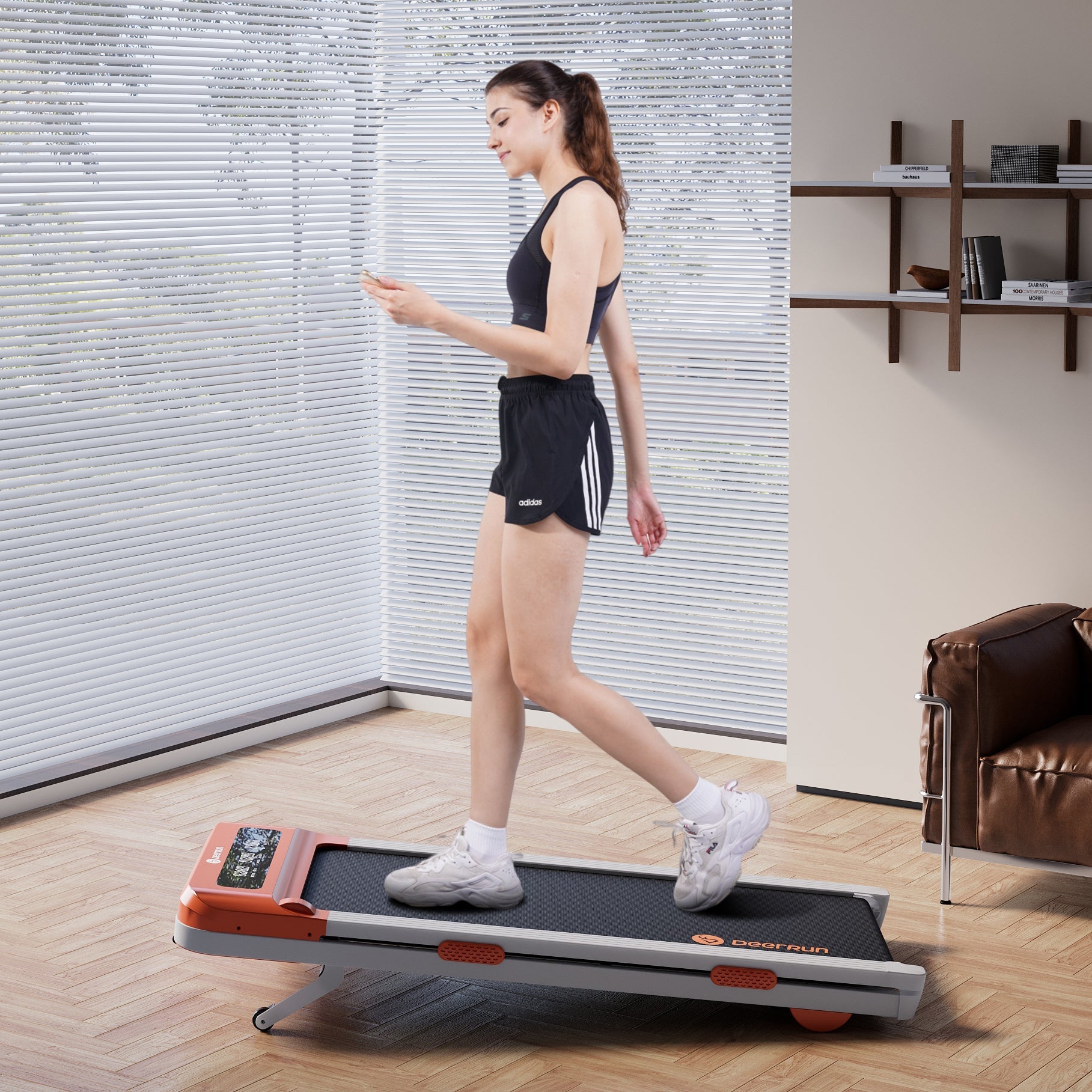 DeerRun Z10 12% Auto Incline Smart Walking Pad Treadmill